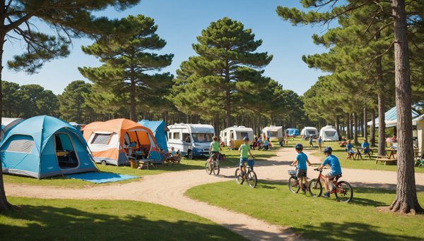 Explorez les campings familiaux à Arcachon pour l'été